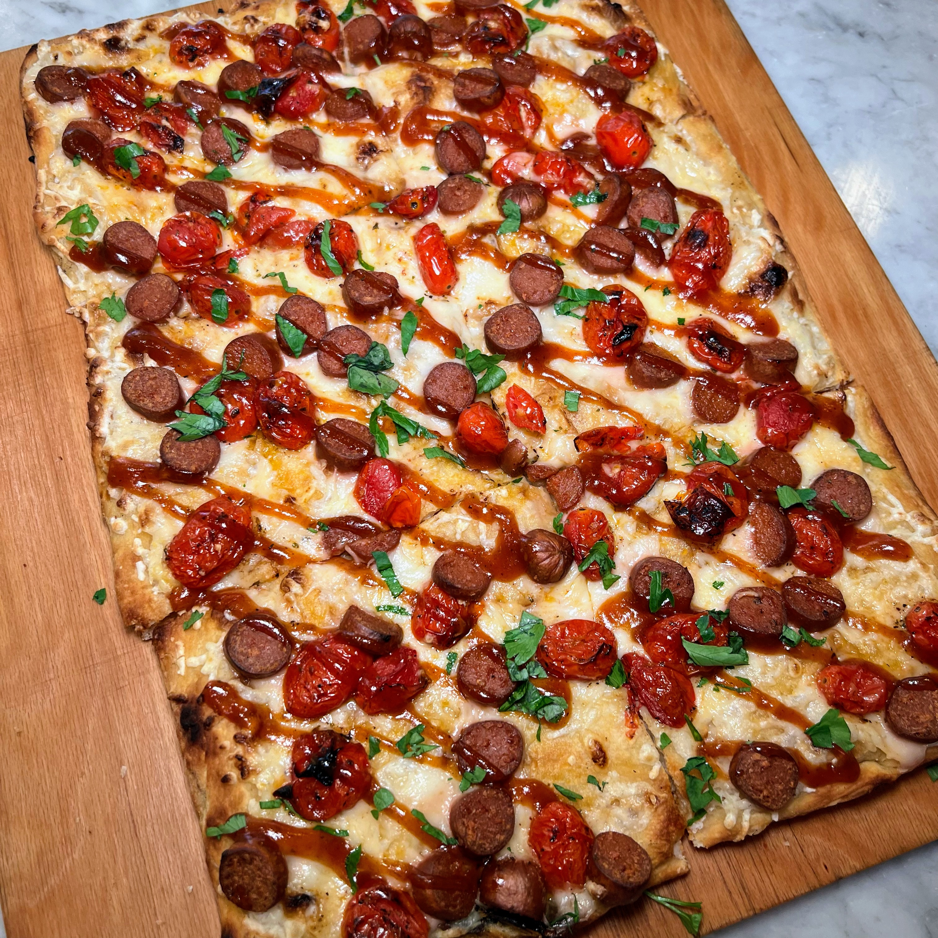 4TH OF JULY PIZZA! (Whole pie, 8 slices)