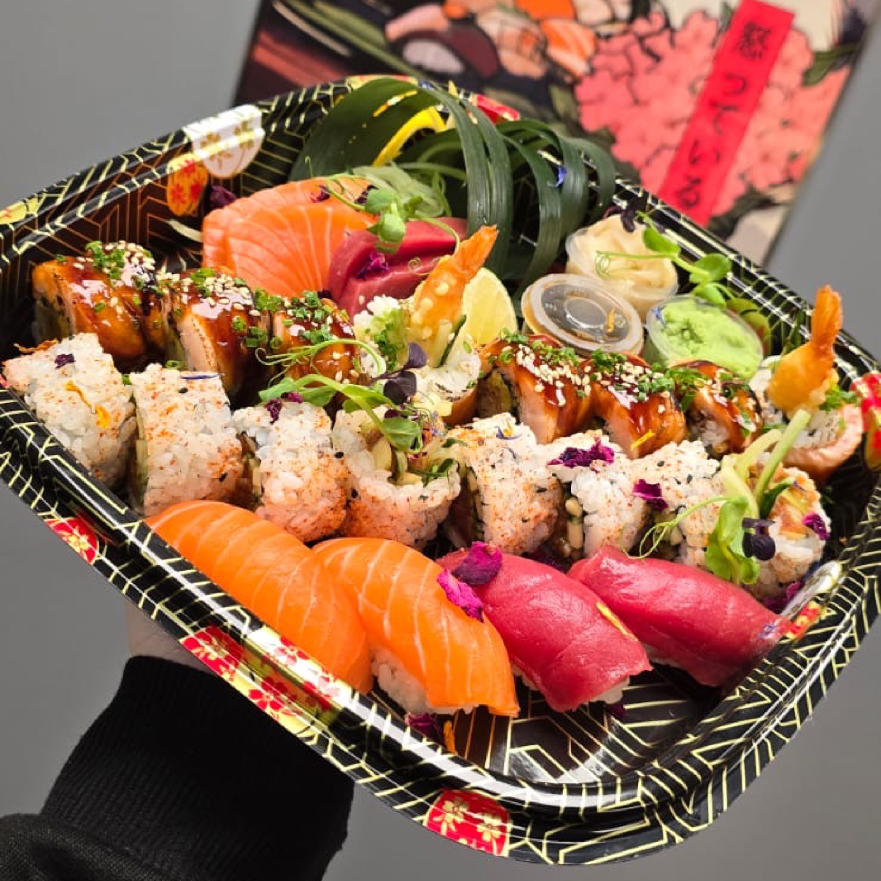 Classic - Kira Signature Roll, Spicy Tuna Roll, plus 2 pcs e
