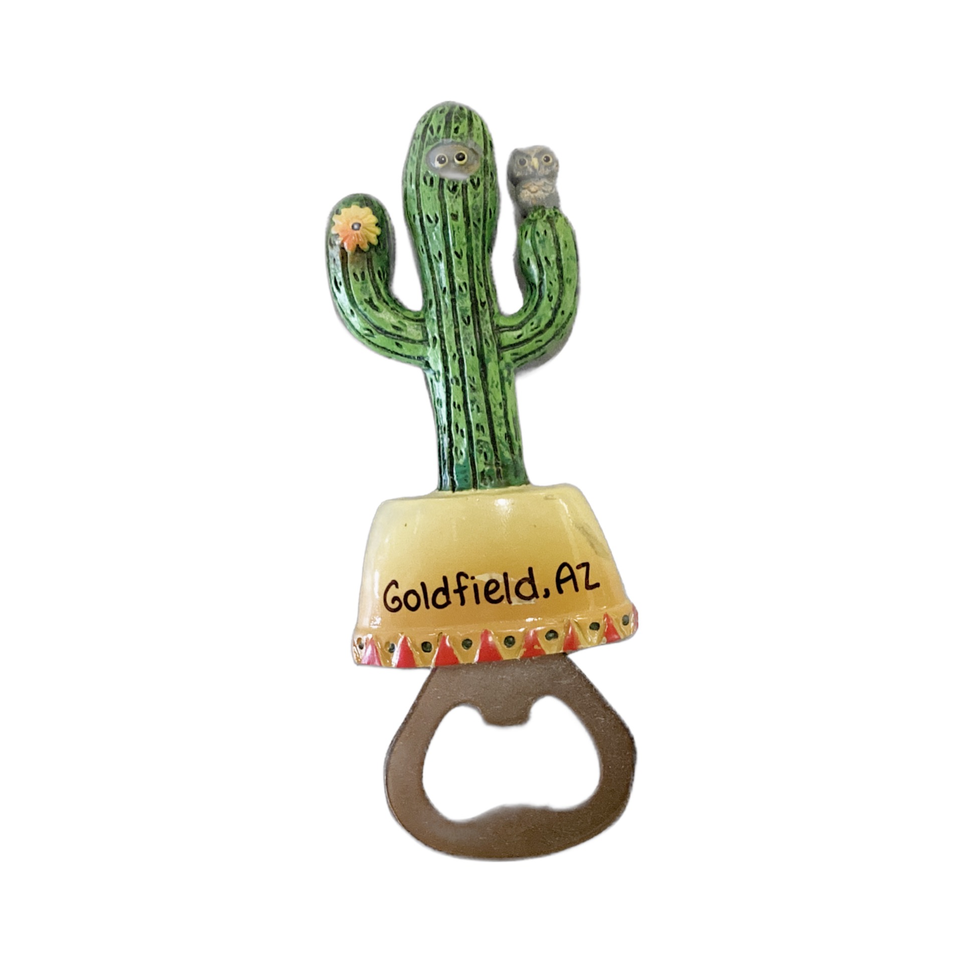 Goldfield Saguaro Bottle Opener Magnet