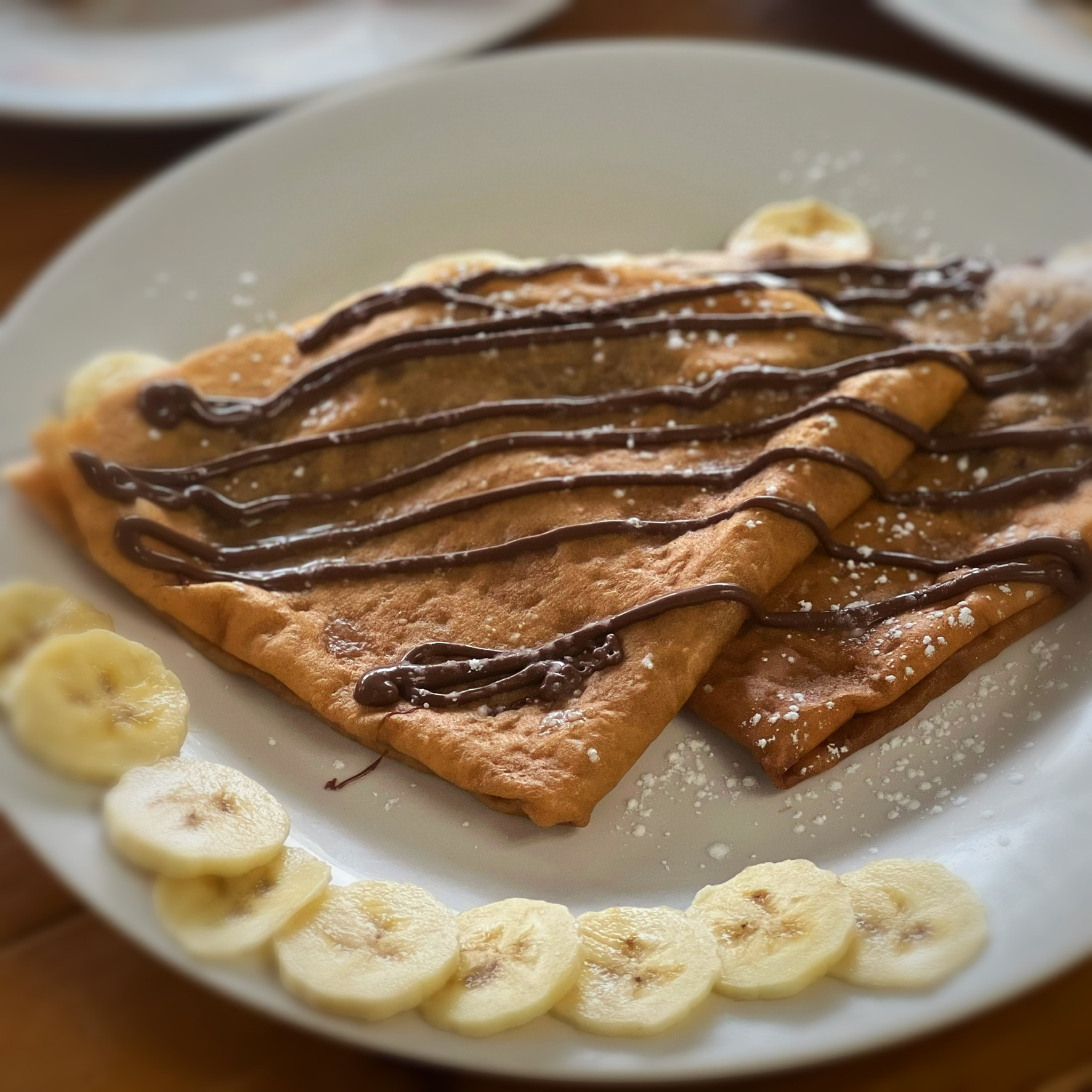 Nutella Banana Crepe