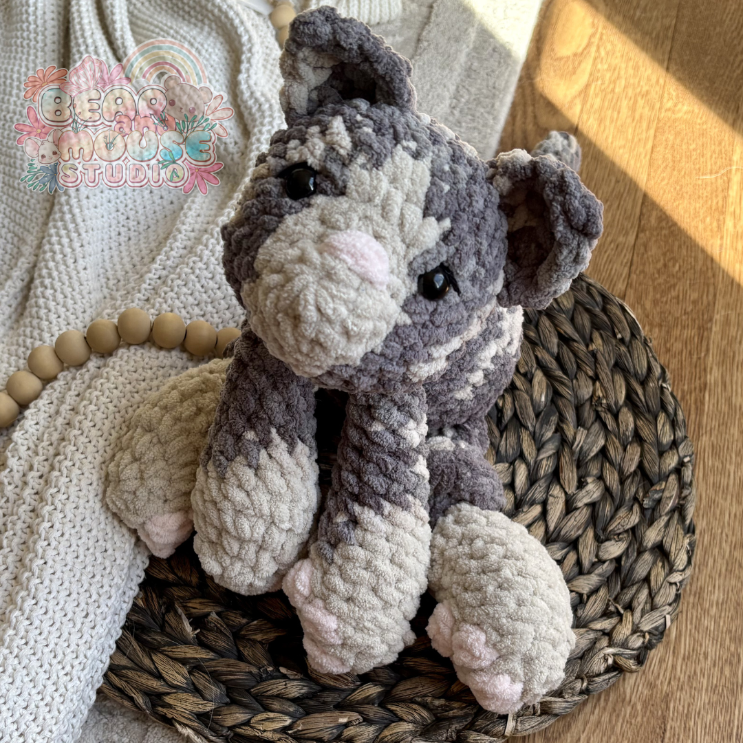 Kitty Cat Knotted Plushie preview image