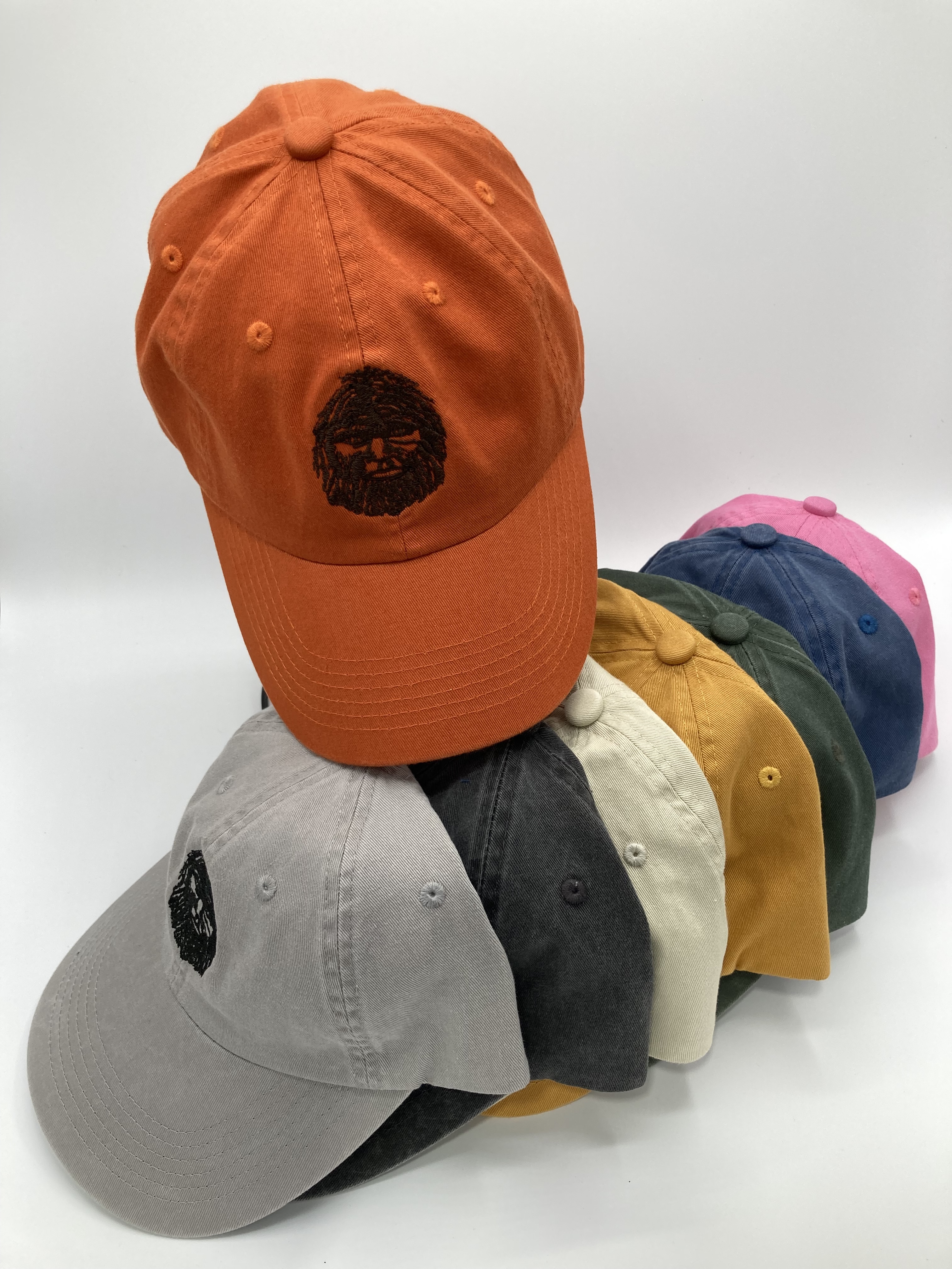 SF Logo Hats, Sasquatch Farm apparel