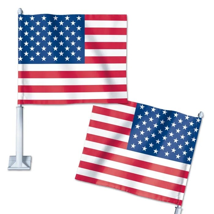 USA Deluxe Car Flag