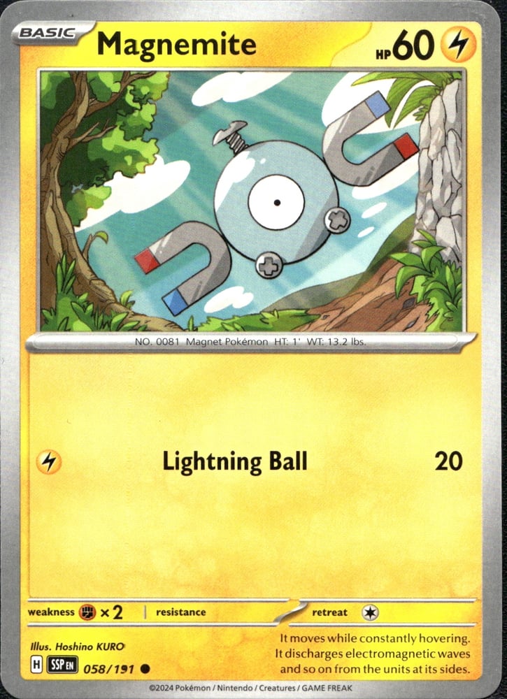 Magnemite - SV08 58/191