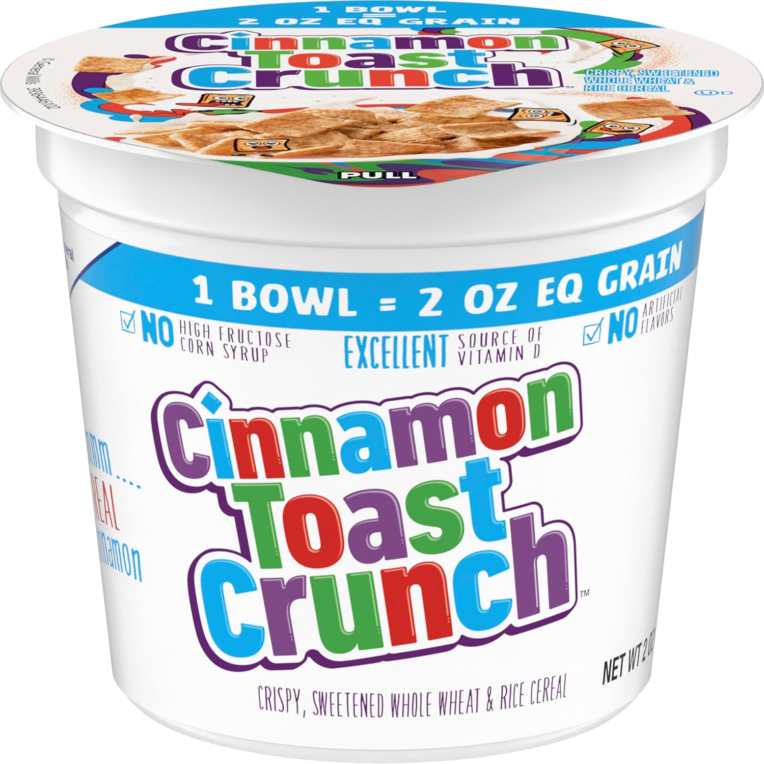 Cinnamon Toast Crunch Cereal Cup 2oz 6 ct