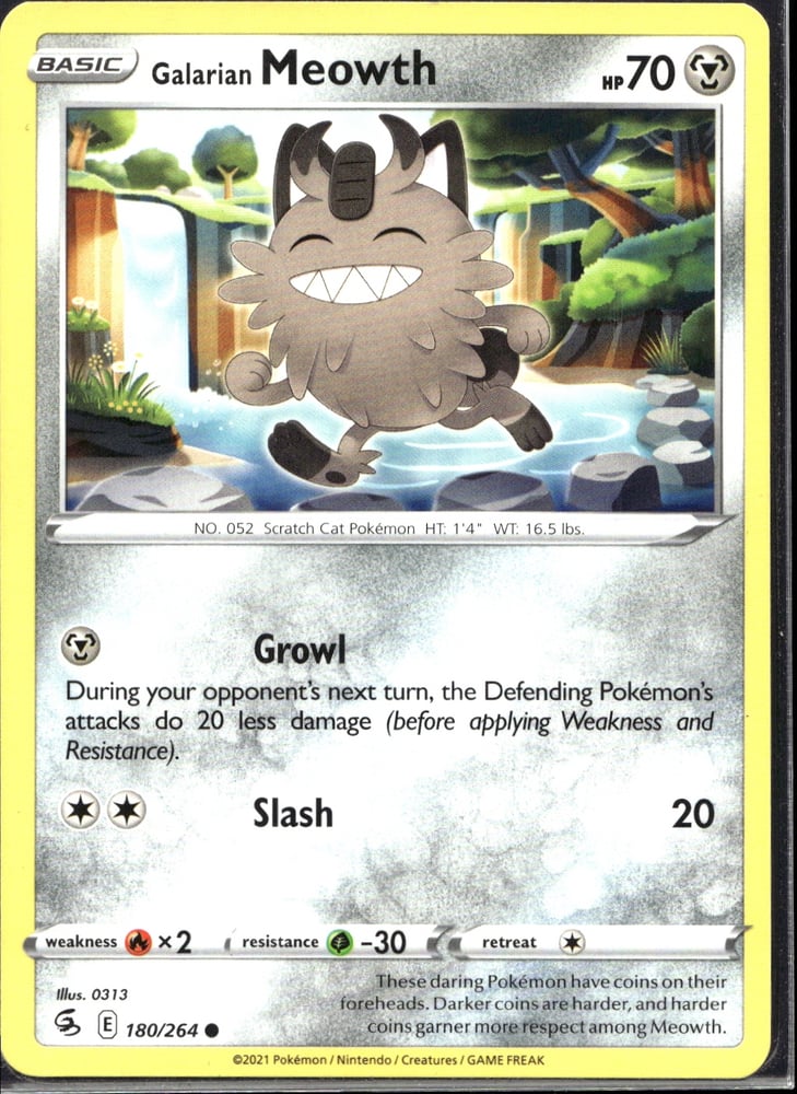 Galarian Meowth - SWSH8 180/264