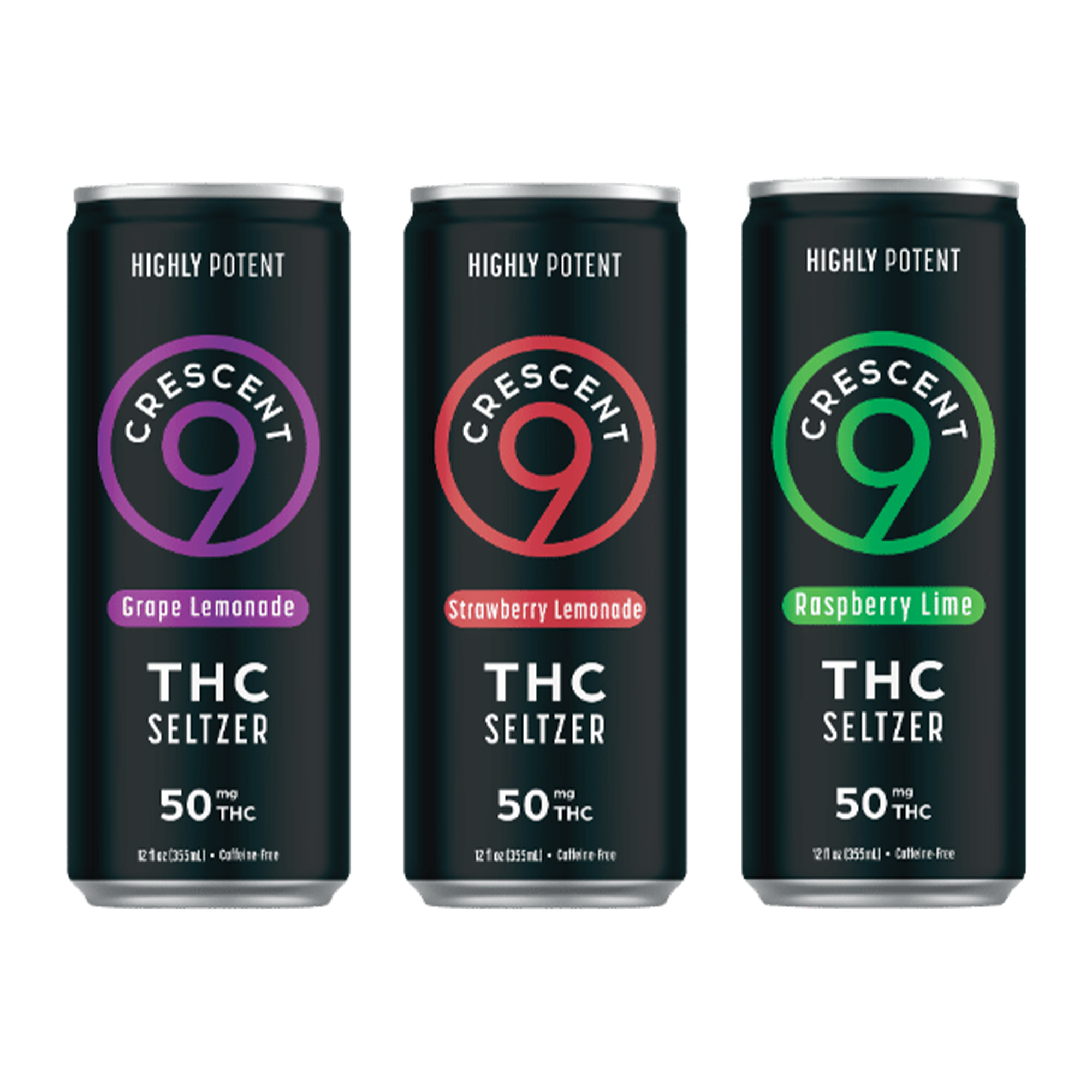 Crescent 9 THC Seltzer 50mg