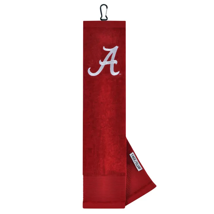 Alabama Crimson Tide Embroidered Golf Towel 16x22"