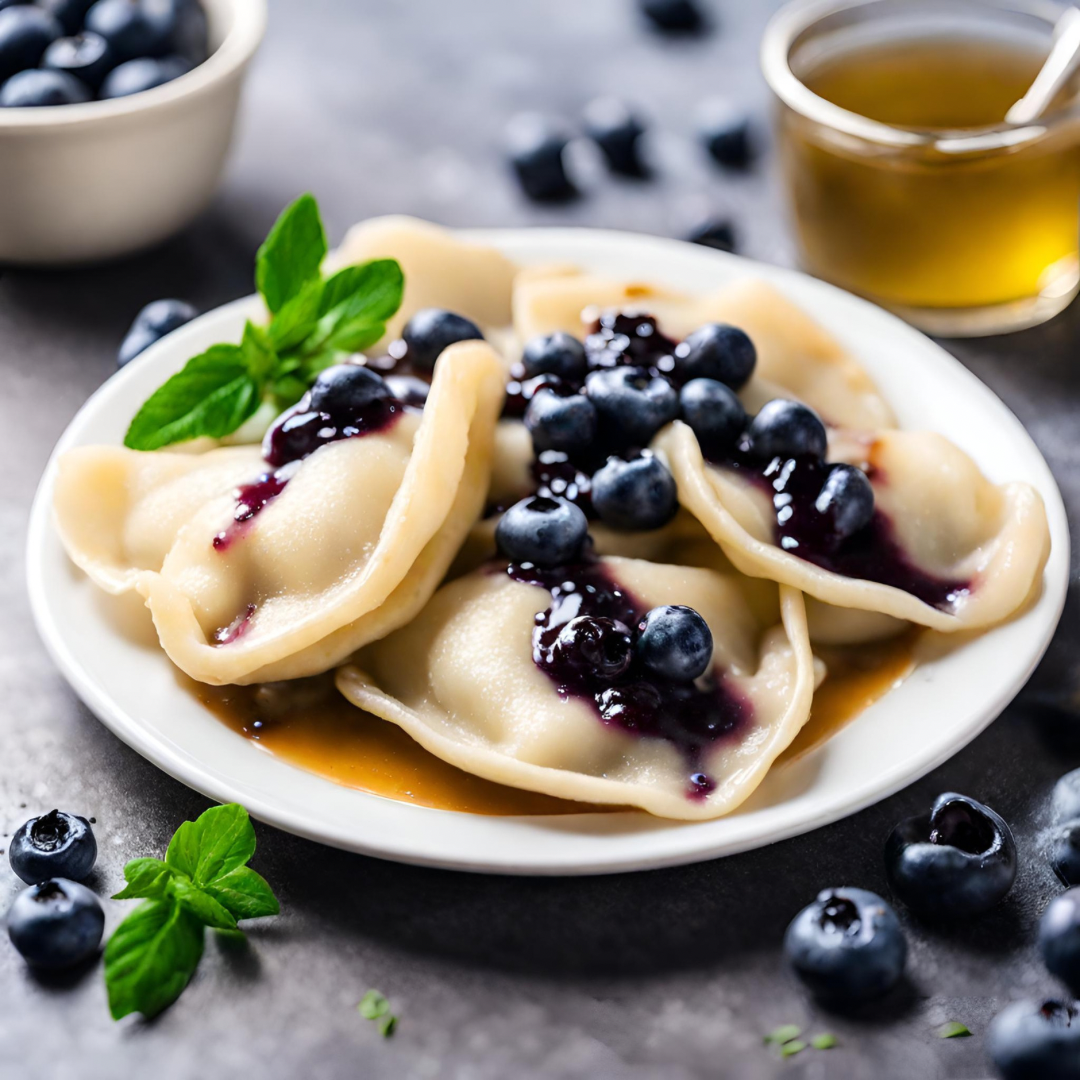 ♨️ Blueberries Pierogies