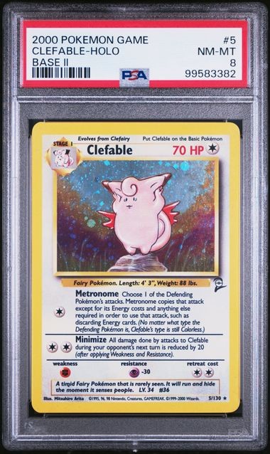 CLEFABLE-HOLO BASE II