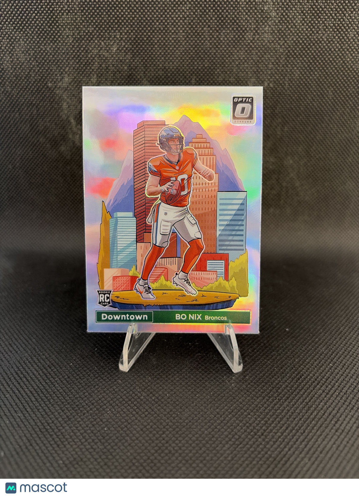 2024 Panini Donruss Optic Downtown Bo Nix RC SSP