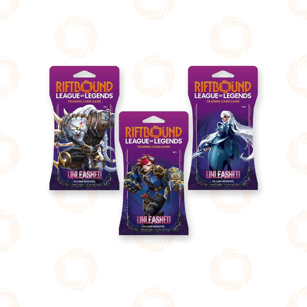 Riftbound League Of Legends Unleashed Sleeved Packs