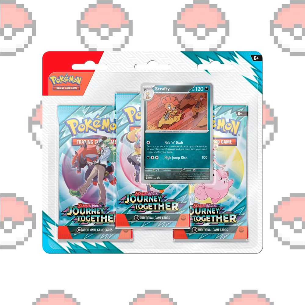 Journey Together 3 Pack Blister
