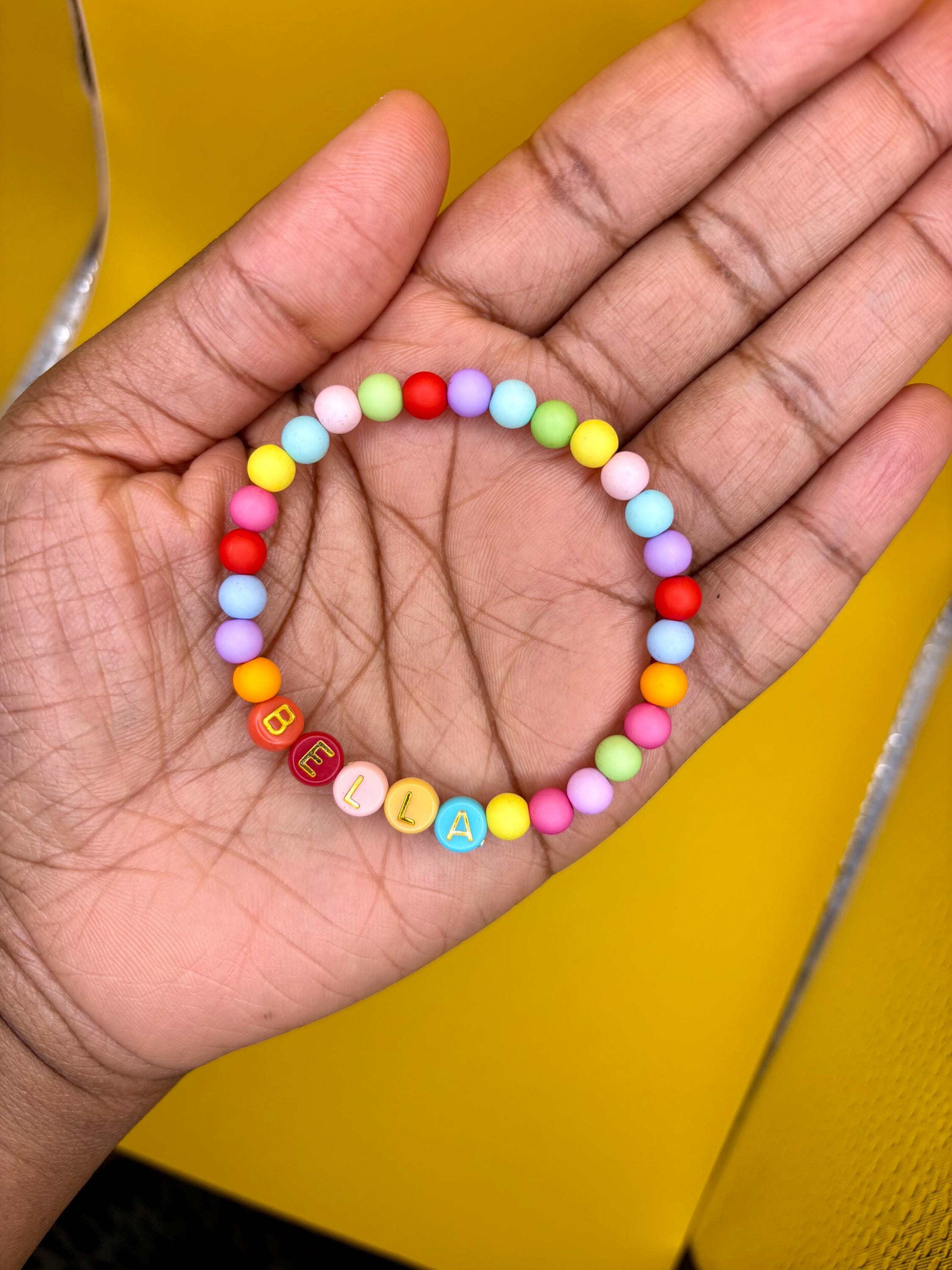 Personalized Mama & Mini Beaded Bracelet – Colorful Friendship Jewelry, Mum bracelet, Mother’s Day view 3