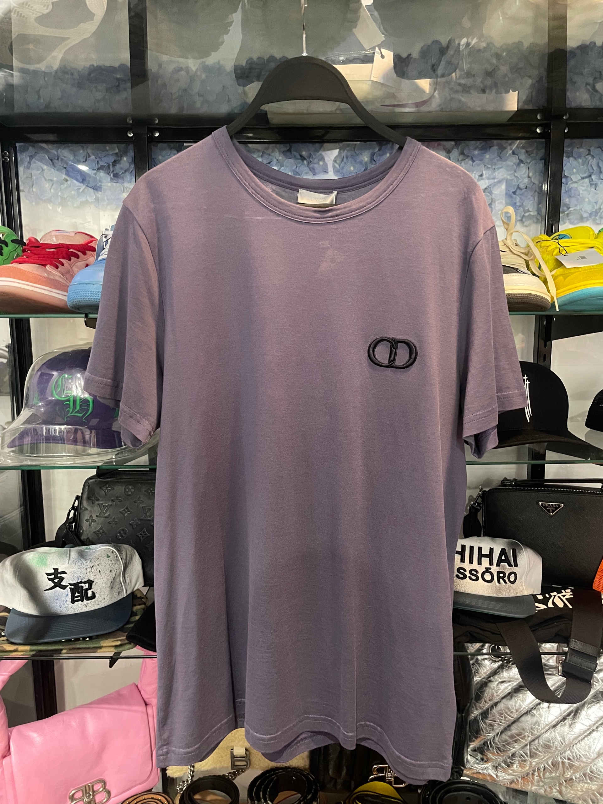 DIOR t-shirt purple size L (new)