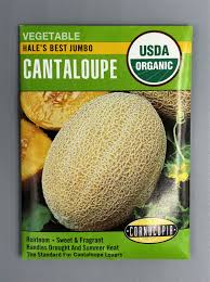 Hale's Best Jumbo Cantaloupe Seed Pack, Organic