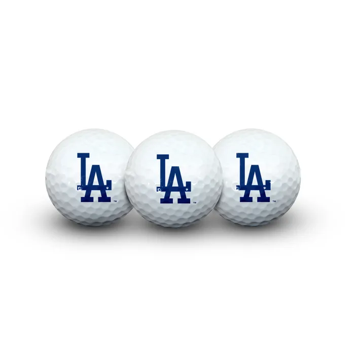 Los Angeles Dodgers Golf Balls 3 Pack