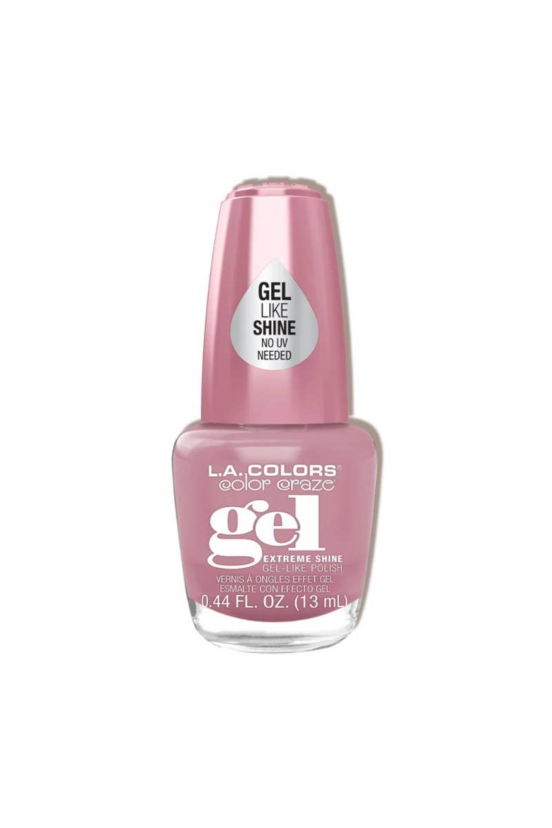LA Colors Dusty Rose Nude Gel Nail Polish 
