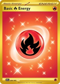 Basic Fire Energy - 230/197 Hyper Rare LP