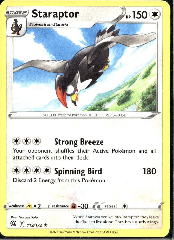 Staraptor - SWSH9 119/172