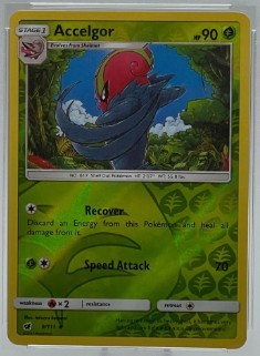 Sun & Moon Crimson Invasion: Accelgor Reverse Holo-9/111 of the Set