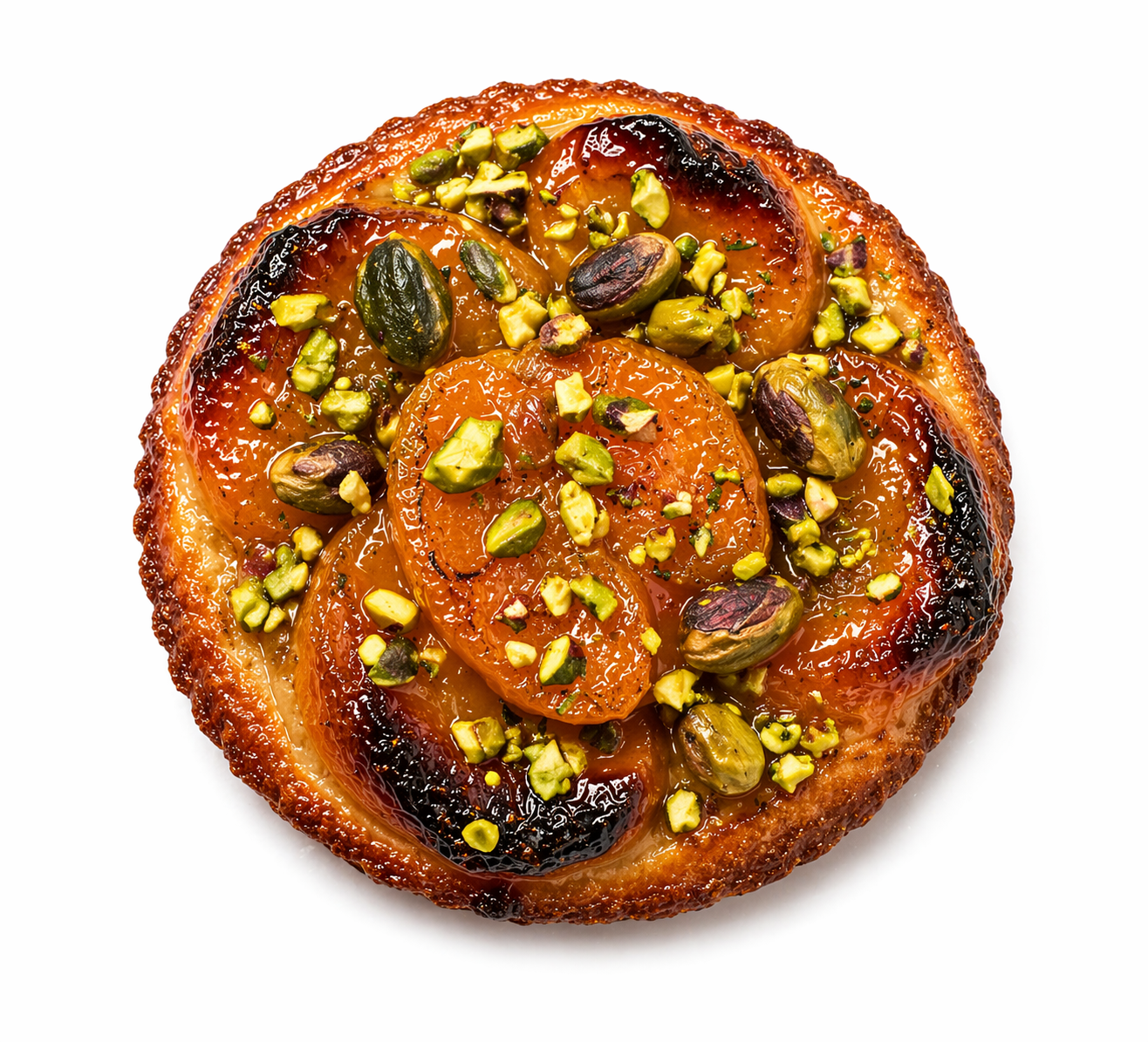 Apricot Pistachio Tart