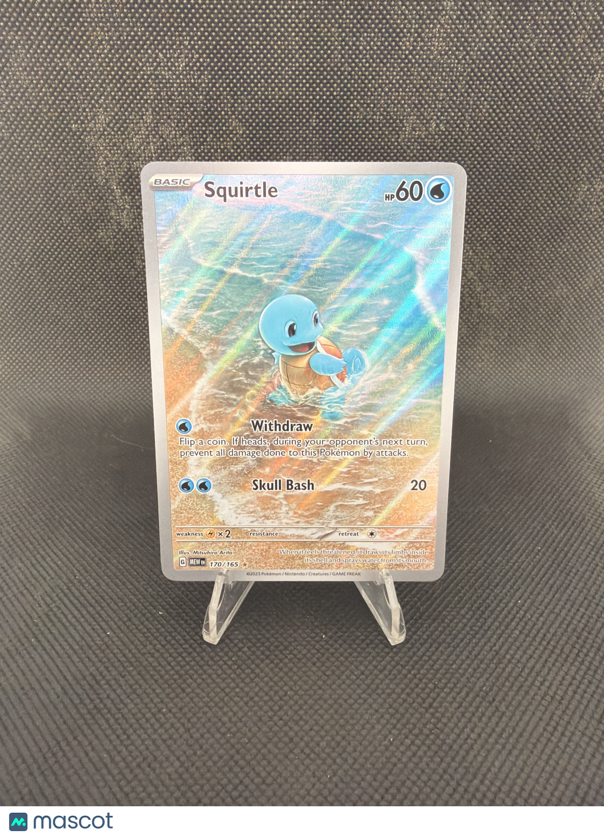 2023 Scarlet & Violet 151 Squirtle IR 170/165