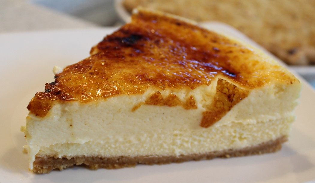 Crème Brule Cheesecake Slice - Out