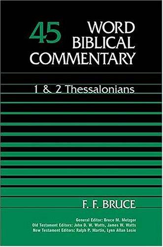 Cover of 1 & 2 Thessalonians (Word Biblical Commentary) (Vol. 45)