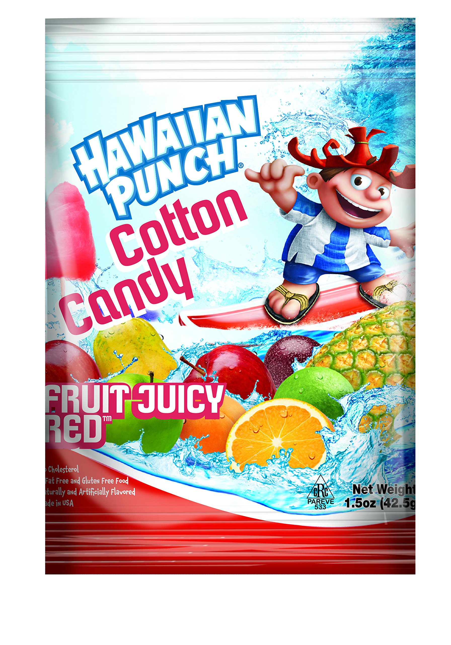 Hawaiian Punch 3.1 Oz Cotton Candy Bag