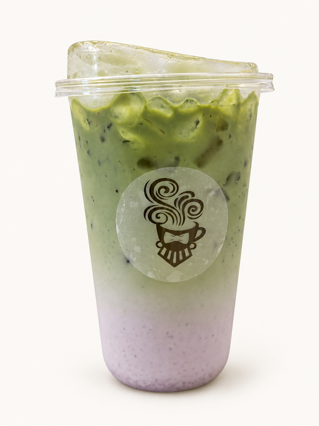 Iced Blueberry Coffee Cake Matcha