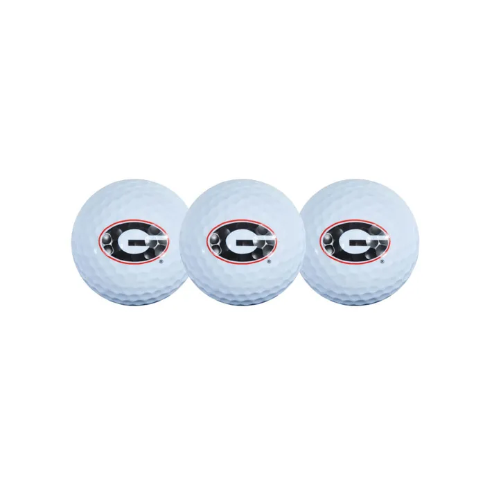 Georgia Bulldogs Golf Balls 3 Pack