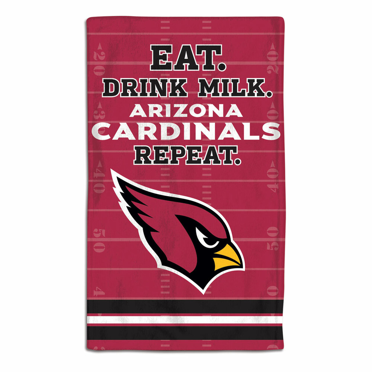 Arizona Cardinals Baby Burp Cloth 10x17"