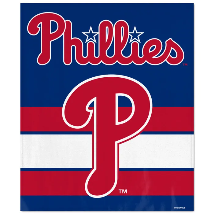 Philadelphia Phillies Ultra Soft Blanket 50x60"