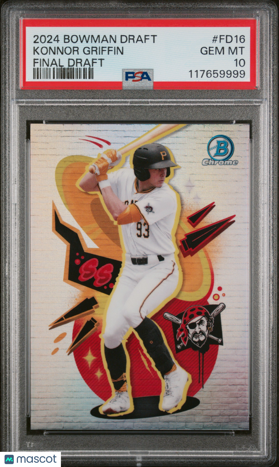 2024 Bowman Draft Final Draft Konnor Griffin #FD16 PSA 10