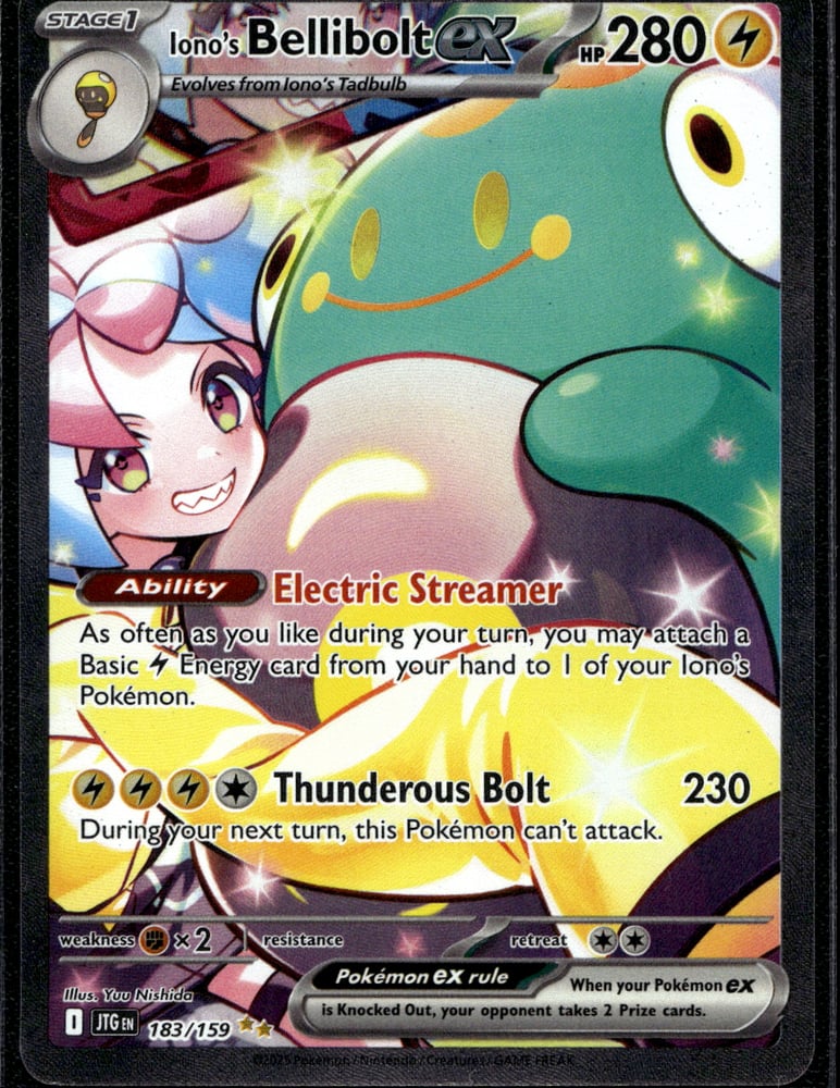 Iono's Bellibolt ex - SV09 183/159