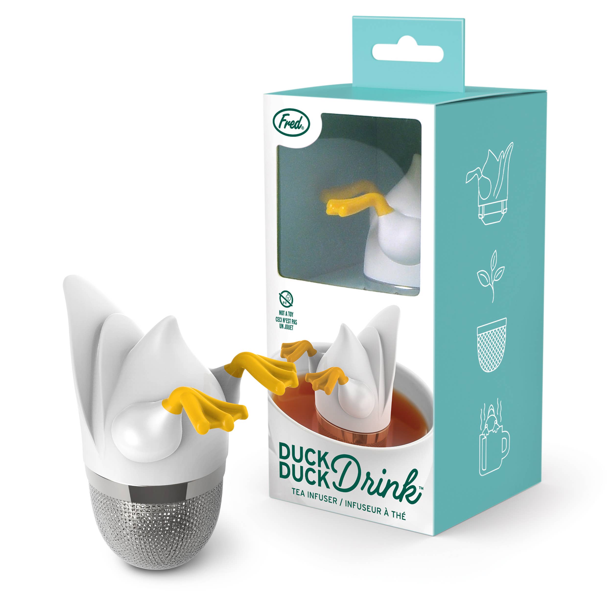 Fred & Friends - Duck Duck Drink - Tea Infuser