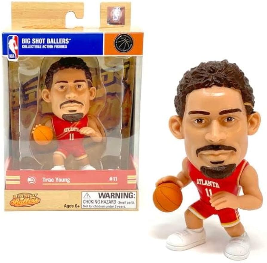 Atlanta Hawks Trae Young Big Baller 5" Figurine
