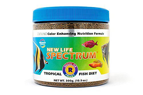 New Life Spectrum Tropical Fish Diet Fish Food Pellets