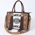 AD Hand Tooled Leather Handbag