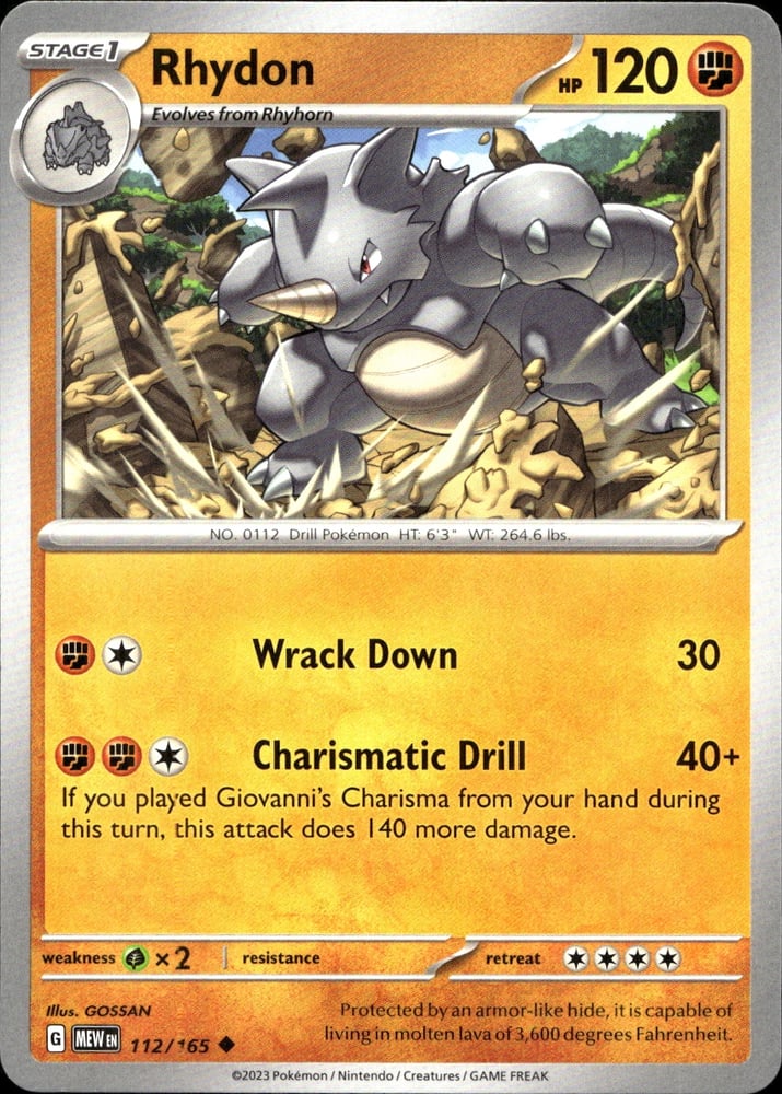 Rhydon - SV03.5 112/165
