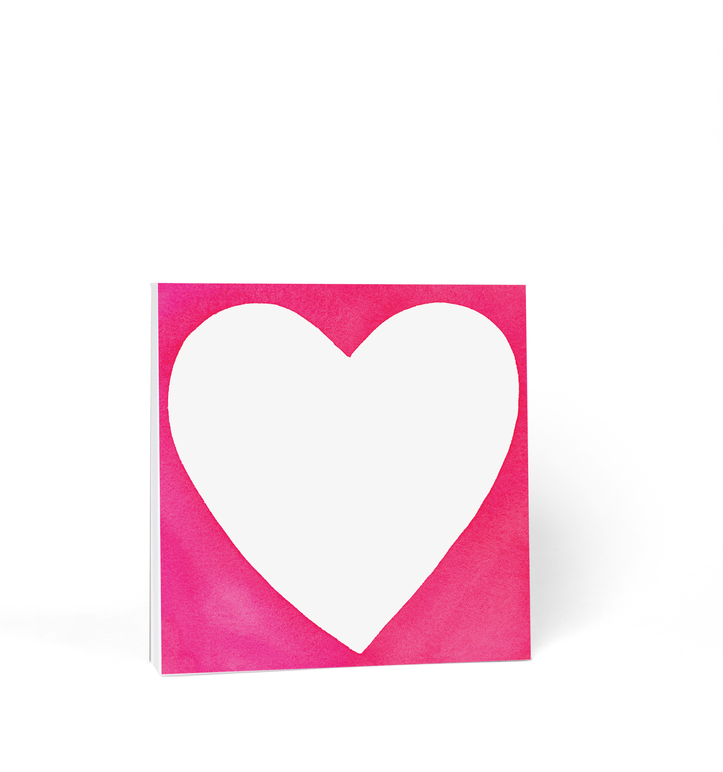 Chubby Heart Chunky Notepad - default