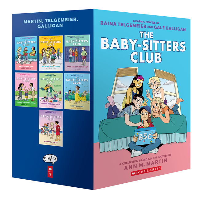 Baby-Sitters Club #1-7 Graphic Novel Box Set (Color)