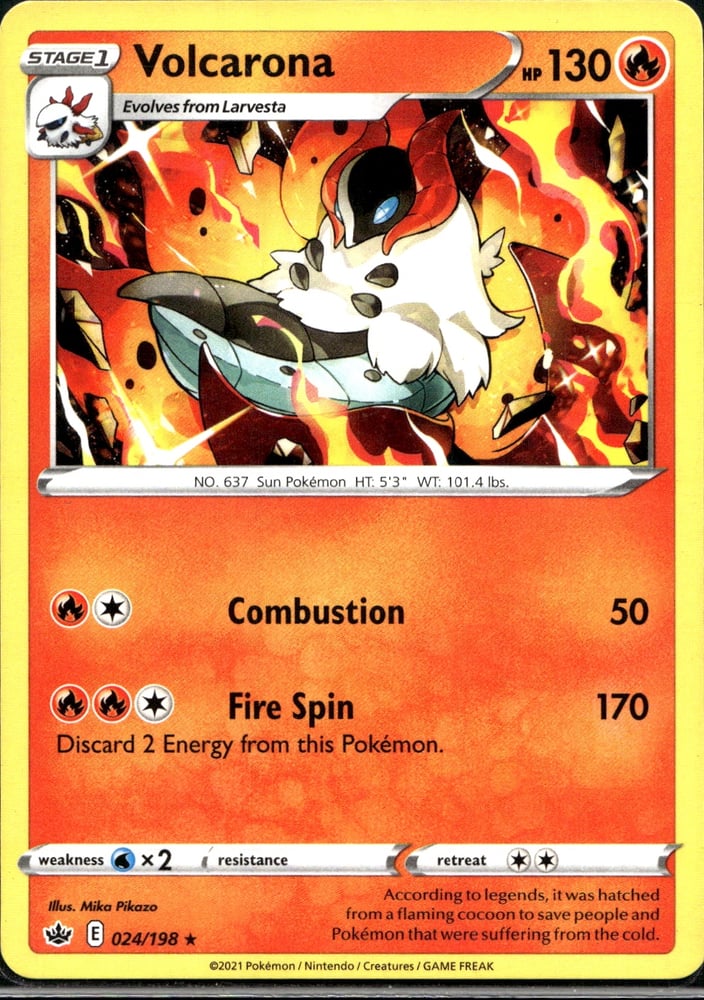 Volcarona - SWSH6 24/198
