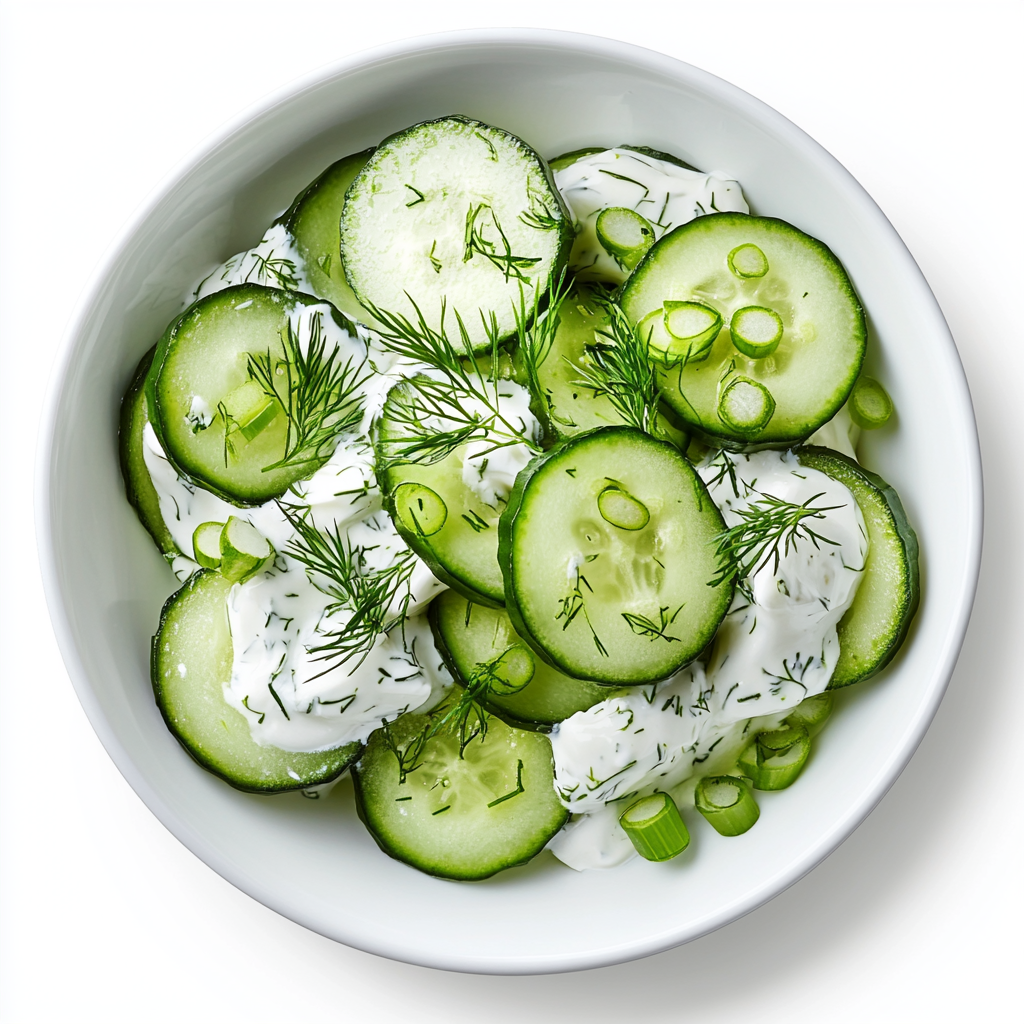 Mizeria Cucumber Salad