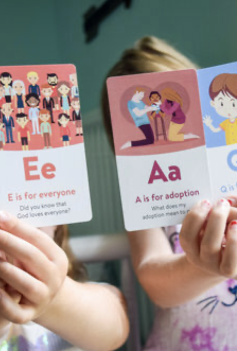 FLOURISH Adoptee ABC Flash Cards