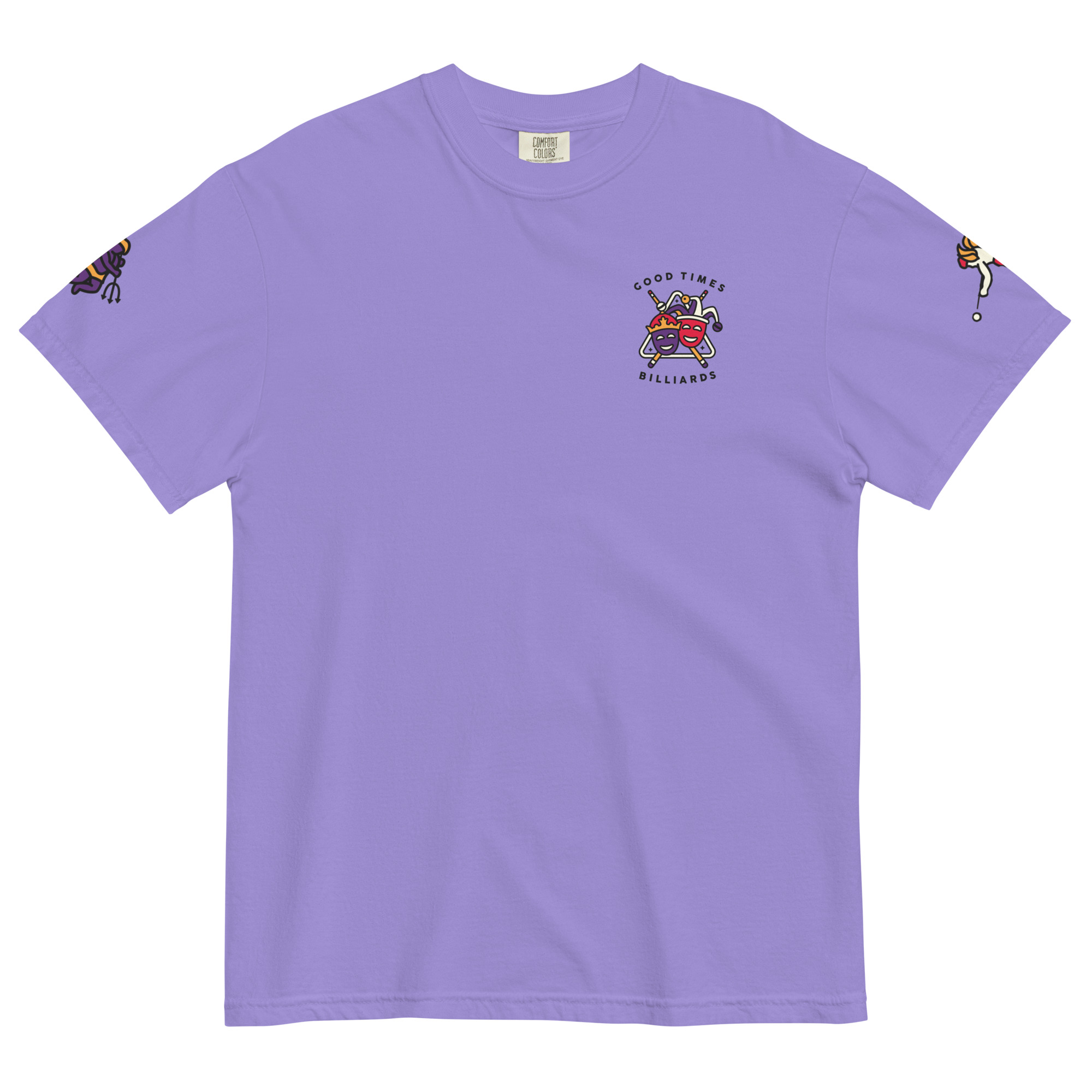 "The Devil's Table" Good Times Billiards T-Shirt thumbnail 4