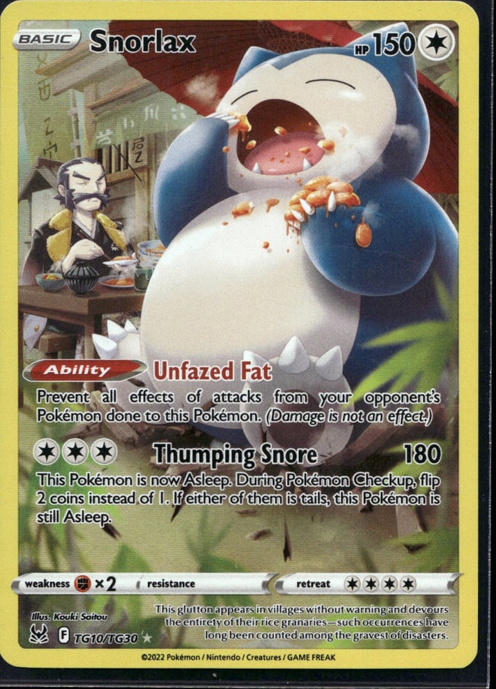 Snorlax - SWSH11TG TG10/30