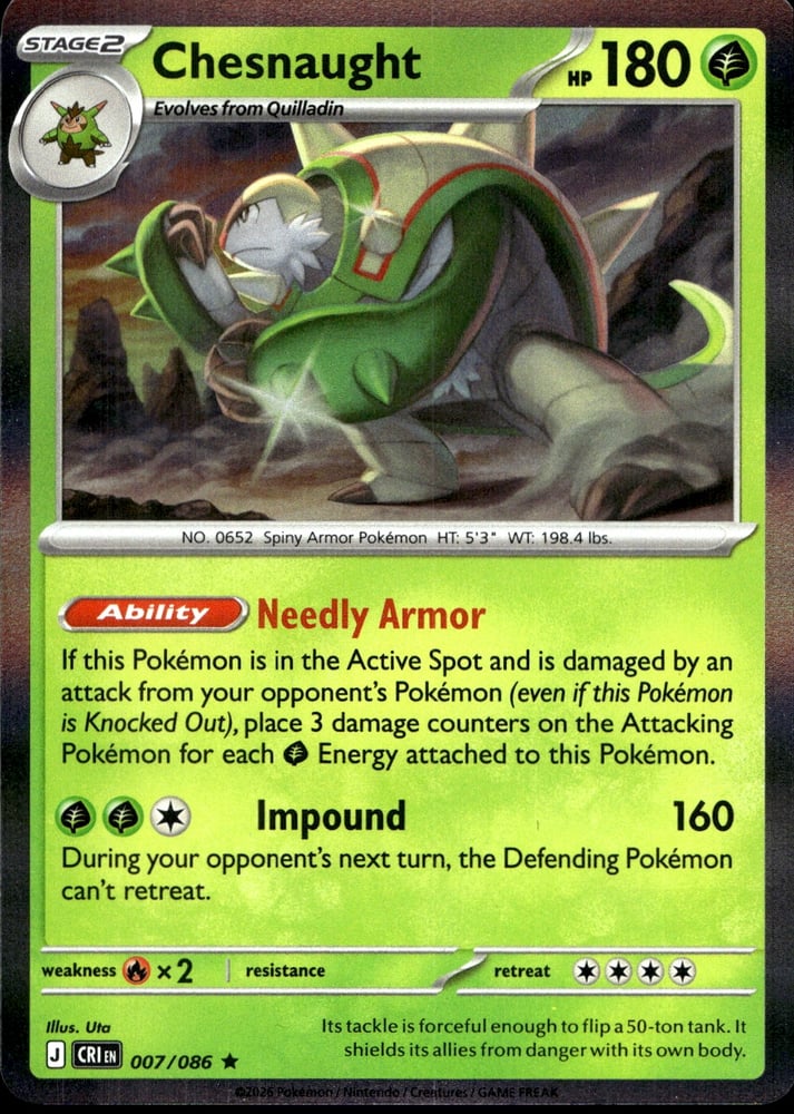 Chesnaught - ME04 7/86