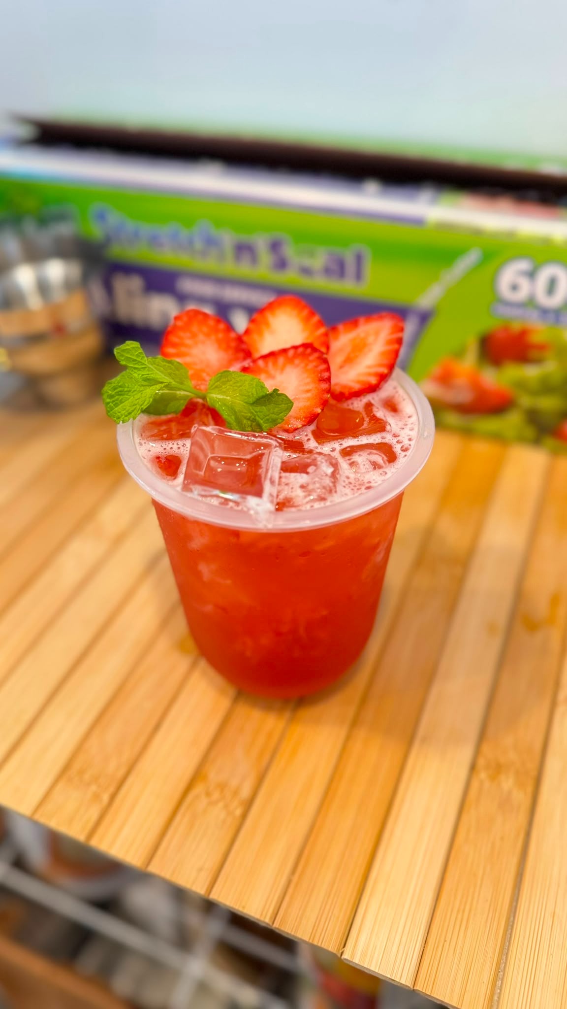 Strawberry tea